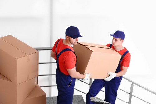 Eco-friendly moving truck in Chelsea