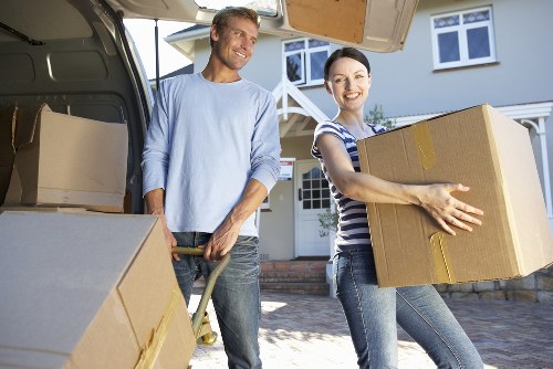 Secure storage facility managed by a man with a van